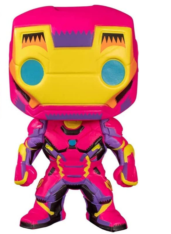 Figúrka Marvel Black Light Iron Man Funko POP Marvel 649 Xzone sk