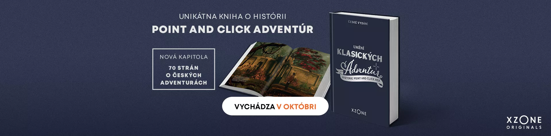Kniha Umění klasických adventur - Historie Point and click her