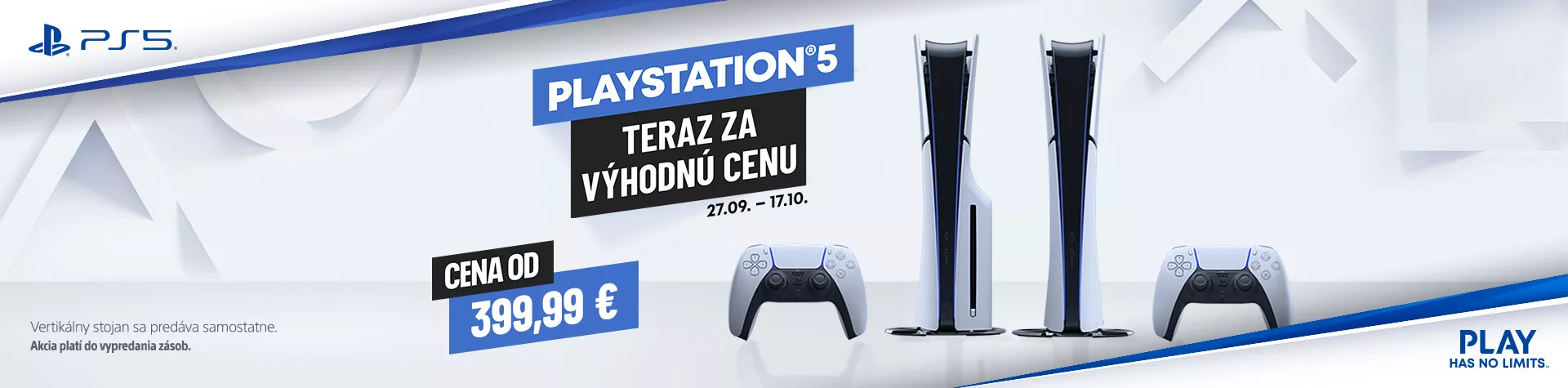 PS5 konzoly v zľave